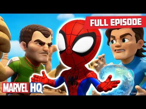 Sandman vs Hydro-Man 🏝️🕷️ | Spidey and His Amazing Friends | Full Episode | ‪‪@MarvelHQ‬ ‪@disneyjr‬