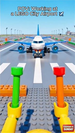 POV: Working at a LEGO City Airport ✈️