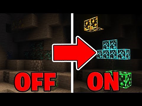 Glowing Ores Shader For Minecraft Bedrock 1.21 (Vibrant Visuals)