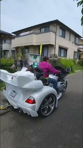 『トライク』HONDA　GL1800　ゴールドウイング　ユーロトレーラー牽引動画　パフォーマンスブラザーズ　神奈川　横浜　ＰＢオリジナルエアロVerⅠ