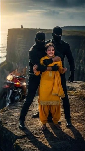 Lady Cop Ne Kiya Khai Mein Dhamakedaar Rescue! 🔥#dm #police #viralstory #shortsfeed