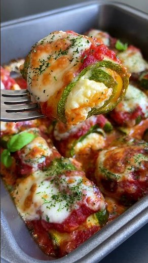 Easiest Zucchini Ricotta Lasagna Rolls