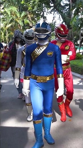 Siêu Nhân Gao Xanh Biến Hình ở Việt Nam | Gao Blue Fan Henshin & Roll Call