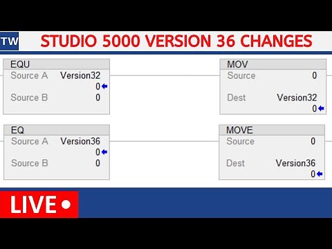 Studio 5000 Version 36 Major Instruction Changes!