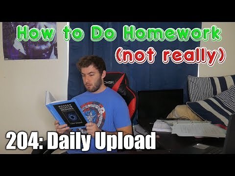 How to Do Homework In College