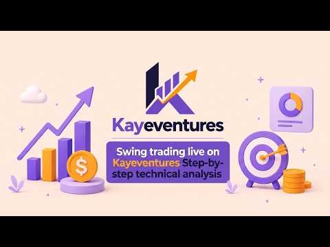 Swing trading live on Kayeventures Step-by-step technical analysis
