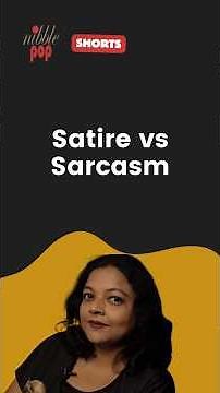Satire vs Sarcasm: Key Differences Explained in 3 Minutes 🎭 #monamimukherjee