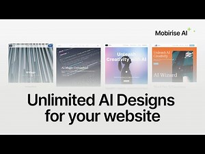 Generate your website with AI and choose from multiple results