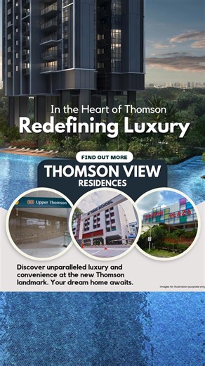 Find the perfect balance of connectivity, comfort, and style in the heart of Thomson. This iconic new development combines modern living with unbeatable convenience, from nearby MRT access to top-notch schools. Find Out More! | Thomson View Residences