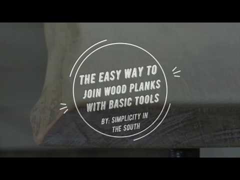 The Easy Way to Join Wood Planks With Basic Tools (aka The Biscuit Cheater Method)