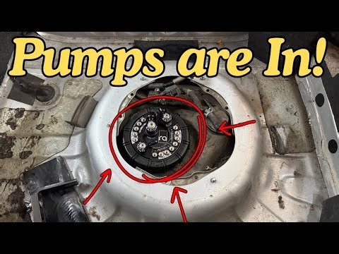 Installing a ‪@RadiumEngineering‬ Fuel Pump Hanger in the Supra