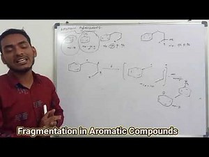 Fragmentation pattern in aromatic hydrocarbons