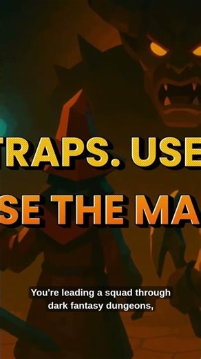 Can You Beat This Dungeon Strategy Game? #shorts