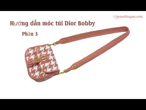 How to embroider a bag - Bag pattern 68, part 3