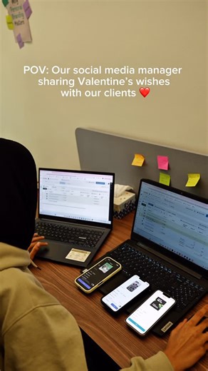 Zayarah Digital Media llc on Instagram: "POV: Our social media manager sending Valentine’s wishes to the clients we work with every day ❤️ Strong partnerships. Consistent growth. Always grateful. — zayarahmedia social media manager, client relationship, agency life, brand growth, community management, digital marketing dubai, content team, client support, social media management, agency partnership #zayarahmedia #valentinesday #clientlove #agencypartner #socialmediamanager digitalmarketing"
