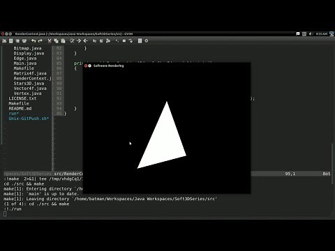 #12 3D Software Rendering Tutorial: Edge Scanning