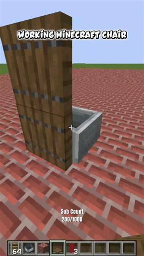Minecraft Working Chair