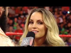 Trish Stratus Returns to Interrupt Elias FULL Raw August 28, 2018