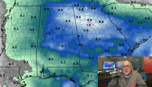 James Spann: Warmer days ahead for Alabama; rain returns Friday - Alabama News Center