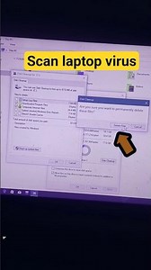how 🤔 To scan laptop without installation of antivirus software. #shortvideo #virusscan #tech #viral