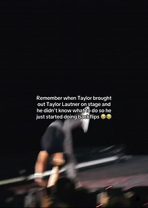 Taylor Swift and Taylor Lautner Eras Tour On-Stage Moment