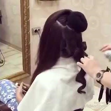 🌲 Yangi yil oqshomi uchun soch turmagi