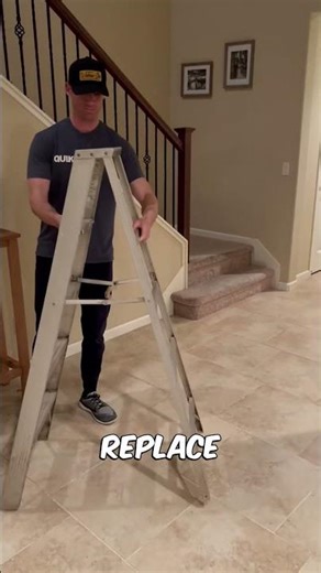 Easy Trick to Change a High Bulb with Spoons#shortsfeed