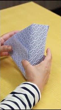 How to wrap a triangular box