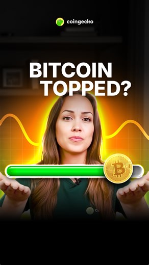 CoinGecko | Cryptocurrency on Instagram: "For the first time, Bitcoin hit a new all-time high before the halving. So, is the top in or is another ATH on the way? In today’s video, we cover how #BTC’s current cycle compares to the past and what might come next. Tap the link in our bio to watch the full video ☝️"