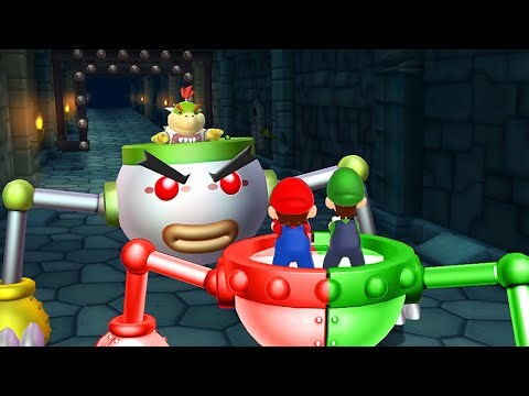 Mario Party 9 Minigames - Mario Vs Luigi Vs Toad Vs Waluigi (Master Difficulty)