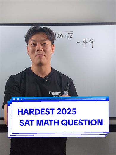 HARDEST 2025 SAT MATH QUESTION #satmath #SAT #eddiedoesmath #myedspace #sathelp