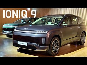 🔇 Hyundai IONIQ 9 – First Look Walkaround | Exterior & Interior Review (No Narration) | 3 Colors
