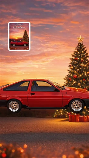 Transforming My AE86 Photo with AI Effects