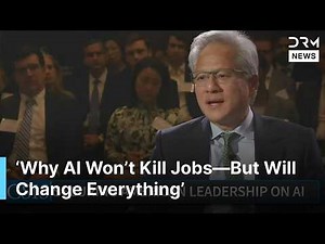 NVIDIA’s Jensen Huang Explains Why AI Won’t Kill Jobs—But Will Change Everything | AI1G