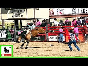 Bareback Bronc Riding - Legends of the West Rodeo | Saturday 2026 (Highlights)