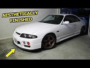 Nissan Skyline CUSTOM Splitter Install