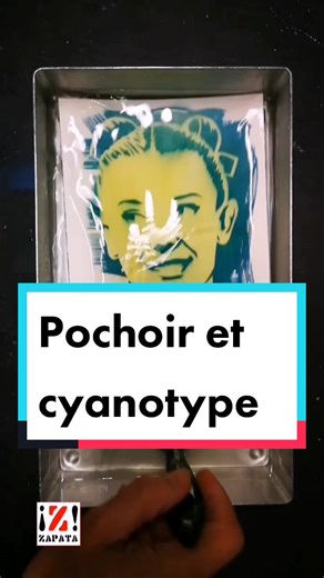Cyanotype avec un pochoir : Guide Pratique