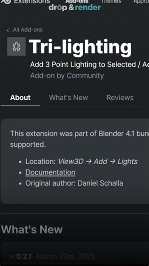 Three Point Lighting in Blender!