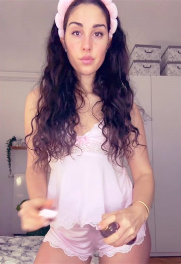 That girl night routine💕🎀🫧 #thatgirl #cleangirl #nightroutine #therapy