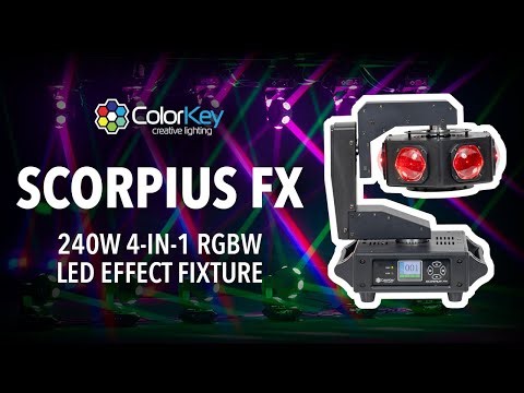 Scorpius FX | 240W 4-IN-1 RGBW LED Effect Fixture