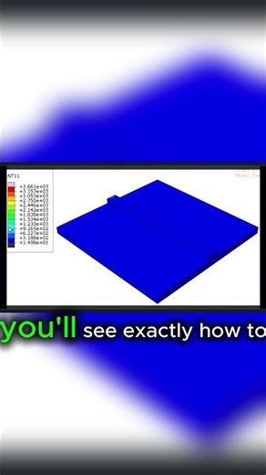 This Is How You Simulate SLM additive manufacturing in Abaqus #shorts