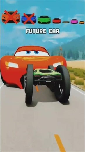 🚘CR7 vs Messi vs Yamal vs Mbappe vs Ishowspeed Character Ep-4 ⚽ #beamngdrive #football #shorts