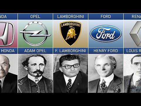 Founder of Car Companies From Different Countries