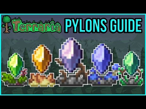 Terraria 1.4 - Pylons & NPC Happiness Guide