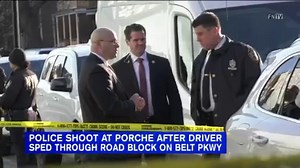 Police fire shots at suspect along Belt Parkway in Brooklyn; Westbound lanes shut down
