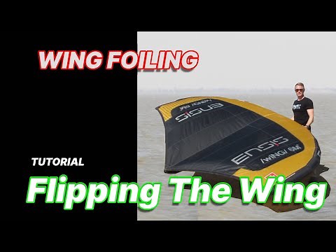 Wing Foil Tutorial - Flipping the wing