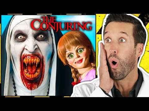ER Doctor REACTS to MOST CURSED Horror Movie Injuries (The Conjuring)
