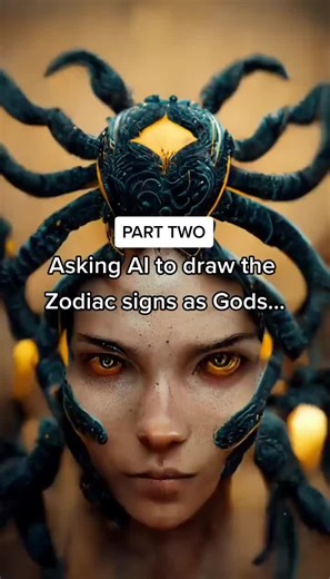 AI Drawing Zodiac Signs as Gods: Artistic Interpretation