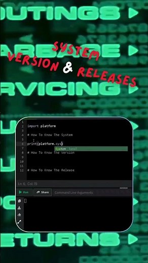 Python System Info Trick ⚡ | Check Version & OS in Seconds! #coding