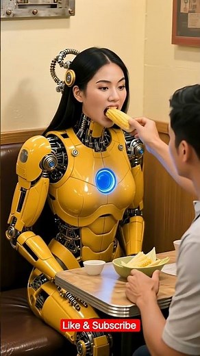 How to make Robot Popcorn 🍿😦 #funny #robotics #viral #trending #shorts